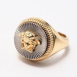 Versace Ring Medusa Bicolor